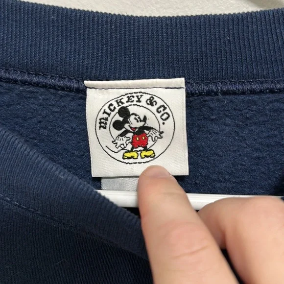 Vintage Mickey & Co Embroidered Minnie Mouse Oversized Crew Neck size XL - Picture 3 of 6